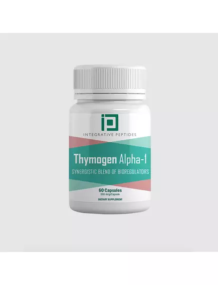 INTEGRATIVE PEPTIDES THYMOGEN ALPHA-1 / ТИМОГЕН АЛЬФА-1 ПІДТРИМКА ІМУННОЇ СИСТЕМИ 60 КАПСУЛ від магазину біодобавок nutrido.shop