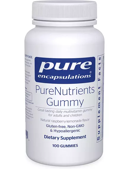 Pure Encapsulations PureNutrients Gummy / Жевательные мультивитамины для детей 100 шт в магазине биодобавок nutrido.shop
