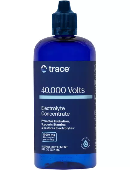Електроліти концентрат 40 000 Вольт 237 мл / 40,000 Volts Electrolyte Concentrace, Trace Minerals в магазине биодобавок nutrido.shop