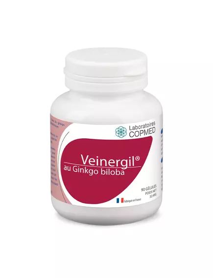 Laboratoires COPMED Veinergil / Вейнергил с Гинкго билоба 90 капсул в магазине биодобавок nutrido.shop