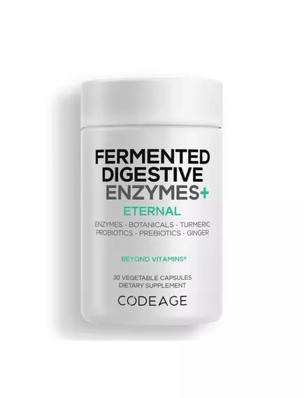CodeAge Fermented Digestive Enzymes / Ферментовані травні ензими 30 капсул¶ від магазину біодобавок nutrido.shop