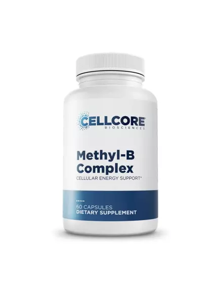 CellCore Methyl-B Comple / Вітаміни групи Б в активній формі 60 капсул в магазине биодобавок nutrido.shop