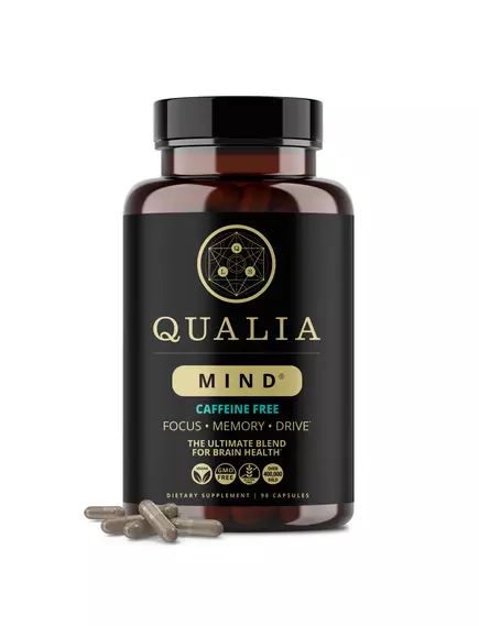 NEUROHACKER QUALIA MIND / ПІДТРИМКА КОГНІТИВНИХ ФУНКЦІЙ ПРЕМІУМ НООТРОП БЕЗ КОФЕЇНУ 90 КАПСУЛ НА 3 ТИЖНІ від магазину біодобавок nutrido.shop