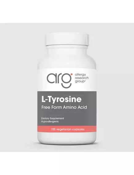 Allergy Research L-Tyrosine / Л-тирозин поддержка щитовидной железы 500 мг 100 капсул в магазине биодобавок nutrido.shop