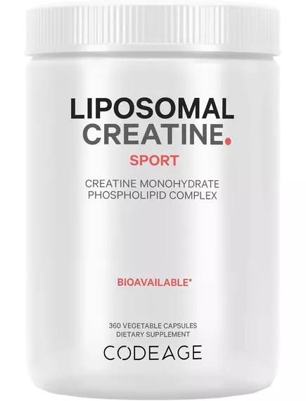 CodeAge Liposomal Creatine / Креатин липосомальный 300 капсул в магазине биодобавок nutrido.shop