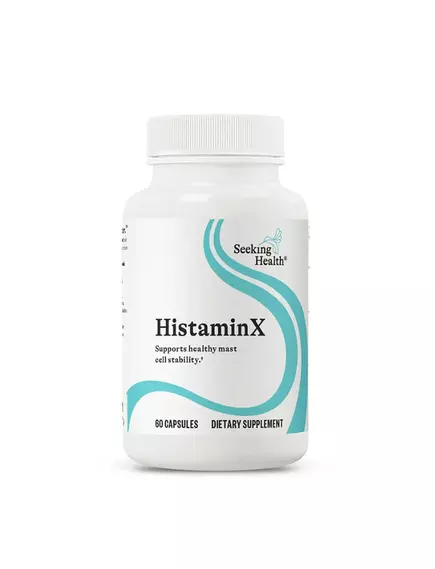 Seeking Health HistaminX / Гистамин X поддержка при сезонной аллергии 60 Капсул в магазине биодобавок nutrido.shop