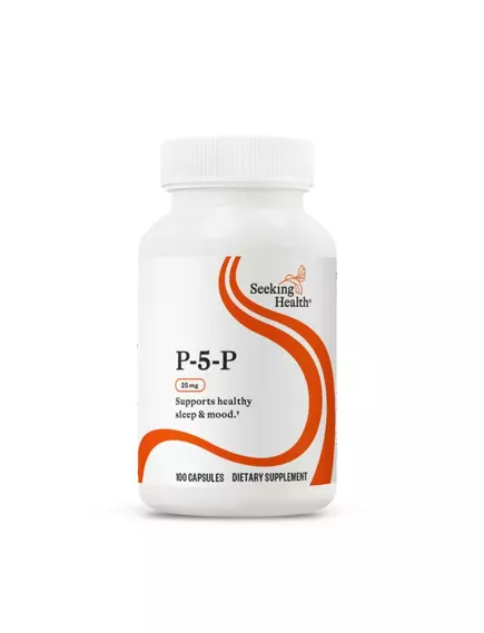 Seeking Health P-5-P Pyridoxal 5-Phosphate / Витамин Б6 Пиридоксаль-5-фосфат 100 капсул в магазине биодобавок nutrido.shop