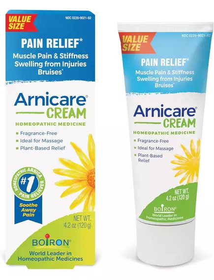 Boiron Arnicare Cream / Крем Арніка для для полегшення м'язового болю, скутості, набряків 120 г від магазину біодобавок nutrido.shop