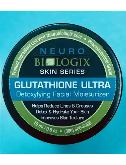 Neurobiologix Glutathione Ultra Facial Cream / Крем для лица с глутатионом 15 мл в магазине биодобавок nutrido.shop