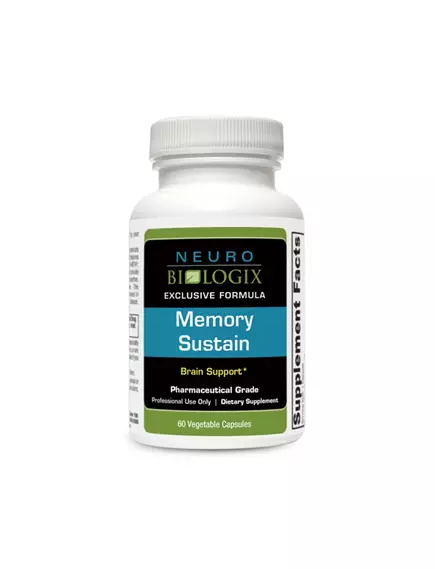 NEUROBIOLOGIX MEMORY SUSTAIN / ПІДТРИМКА ПАМ'ЯТІ 60 КАПСУЛ від магазину біодобавок nutrido.shop