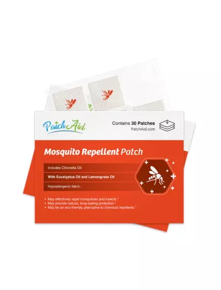 Patch Aid Mosquito Repellent / Патч Репелент від комарів 30 шт. в магазине биодобавок nutrido.shop