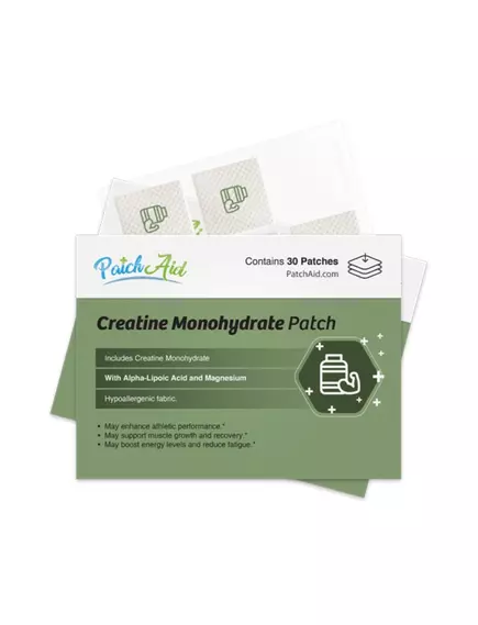 Patch Aid Creatine Monohydrate / Патч моногідрат креатину 30 шт. в магазине биодобавок nutrido.shop
