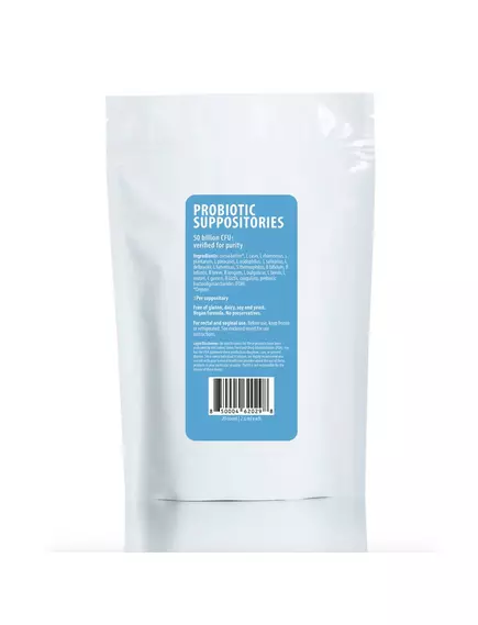 PURO3 PROBIOTIC SUPPOSITORIES / СУПОЗИТОРІЇ З ПРОБІОТИКАМИ 15 ШТ від магазину біодобавок nutrido.shop