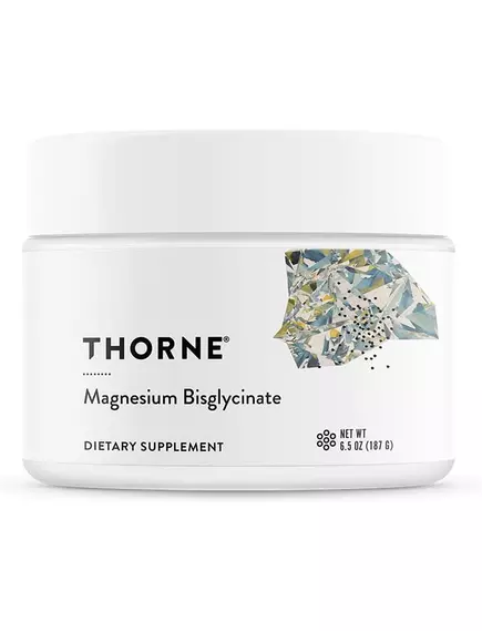 Thorne Research Magnesium Bisglycinat / Бисглицинат магния, 187 г в магазине биодобавок nutrido.shop