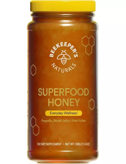 Beekeeper's Naturals Superfood Honey / Мед ферментативний 125 г в магазине биодобавок nutrido.shop