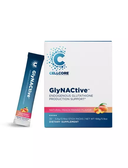CellCore GlyNACtive / Комплекс гліцину та NAC для антиоксидантного захисту 30 саше в магазине биодобавок nutrido.shop