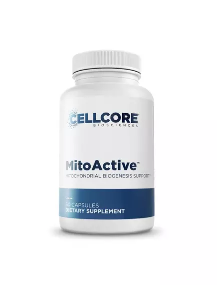 CellCore MitoActive / Поддержка митохондрий и выработки энергии 60 капсул в магазине биодобавок nutrido.shop
