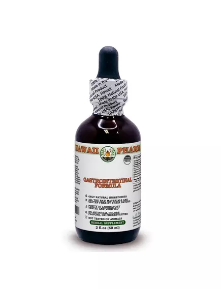Hawaii Pharm Gastrointestinal Formula Alcohol-FREE / Формула підтримки ШКТ без спирту 60 мл в магазине биодобавок nutrido.shop