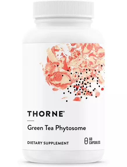 Thorne Research Green Tea Phytosome / Фитосомы зеленого чая 60 капсул в магазине биодобавок nutrido.shop