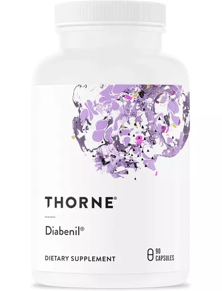 Thorne Research Diabenil / Діабеніл підтримка здорового рівня цукру в крові 90 капсул в магазине биодобавок nutrido.shop