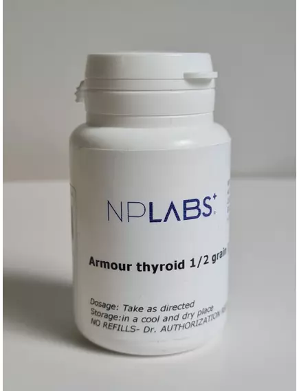 ARMOUR THYROID 1/2 GRAIN (30MG)  60 CAPS від магазину біодобавок nutrido.shop