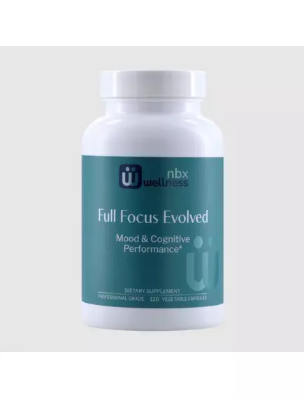 NEUROBIOLOGIX FULL FOCUS EVOLVED / ПІДТРИМКА КОГНІТИВНОЇ ФУНКЦІЇ ТА НАСТРОЮ 120 КАПСУЛ від магазину біодобавок nutrido.shop