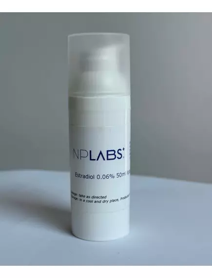 Estradiol 0.06% 50 ml liposomal cream від магазину біодобавок nutrido.shop