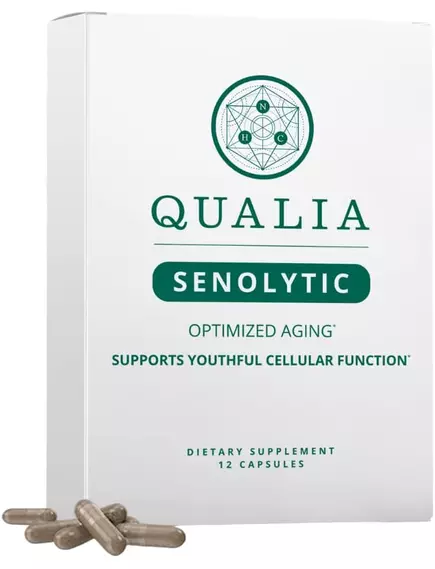 NEUROHACKER QUALIA SENOLYTIC / КВАЛІА СЕНОЛІТИК КЛІТИННЕ ОМОЛОДЖЕННЯ 4 ТИЖНІ від магазину біодобавок nutrido.shop