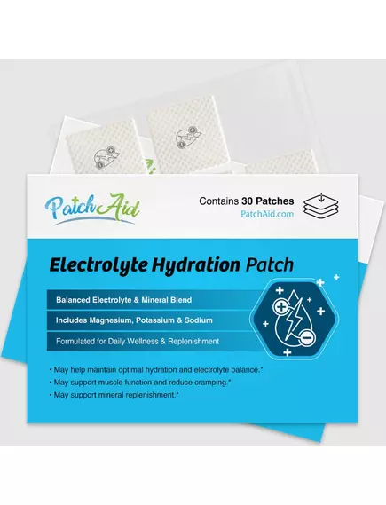 Patch Aid Electrolyte Hydration / Патчі підтримка балансу електролітів 30 шт. від магазину біодобавок nutrido.shop