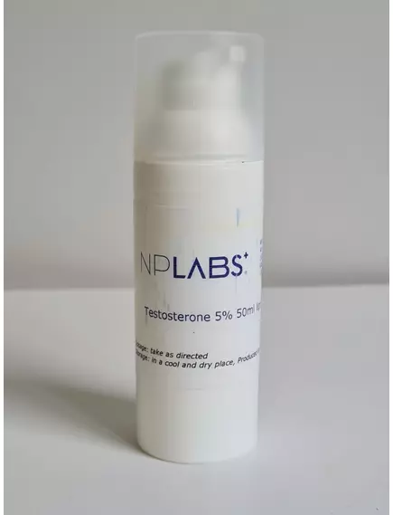 TESTOSTERONE 5% 50MG liposomal cream в магазине биодобавок nutrido.shop