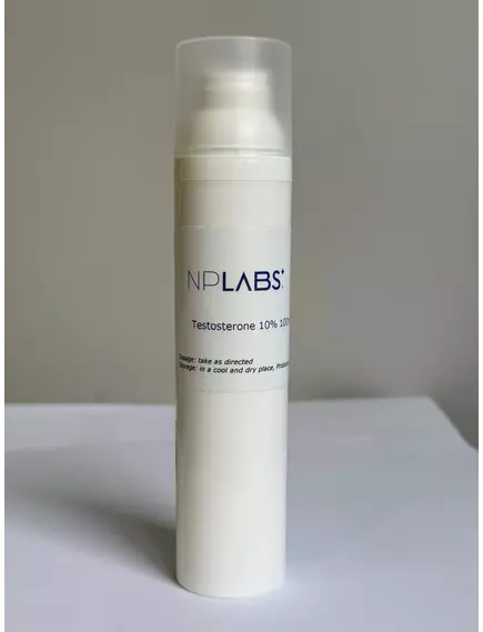 TESTOSTERONE 10% 100ml liposomal cream в магазине биодобавок nutrido.shop