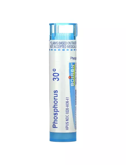 Boiron Phosphorus / Фосфор знімає запаморочення та безсоння 30С 80 гранул від магазину біодобавок nutrido.shop