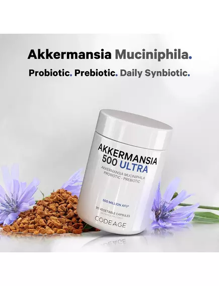 CodeAge Akkermansia 500 Ultra / Акермансія підтримка здоров'я кишківника 500 млн КУО 90 капсул, фото 3 від магазину біодобавок nutrido.shop
