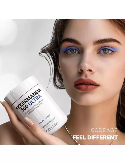 CodeAge Akkermansia 500 Ultra / Акермансія підтримка здоров'я кишківника 500 млн КУО 90 капсул, фото 7 від магазину біодобавок nutrido.shop