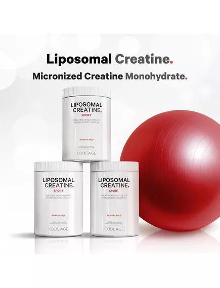 CodeAge Liposomal Creatine / Креатин липосомальный порошок 455 г, фото 7 в магазине биодобавок nutrido.shop