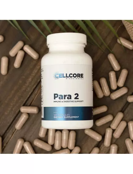CellCore Para 2 / Етап 2 Підтримка імунітету та кишкового мІкробІома 120 капсул, фото 6 в магазине биодобавок nutrido.shop