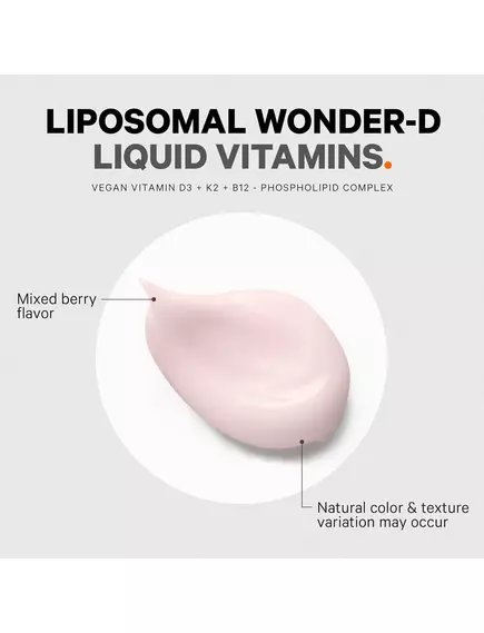 CODEAGE LIPOSOMAL WONDER-D / РОСЛИННИЙ ЛІПОСОМАЛЬНИЙ РІДКИЙ ВІТАМІН Д3 + К2 225 МЛ, фото 6 від магазину біодобавок nutrido.shop