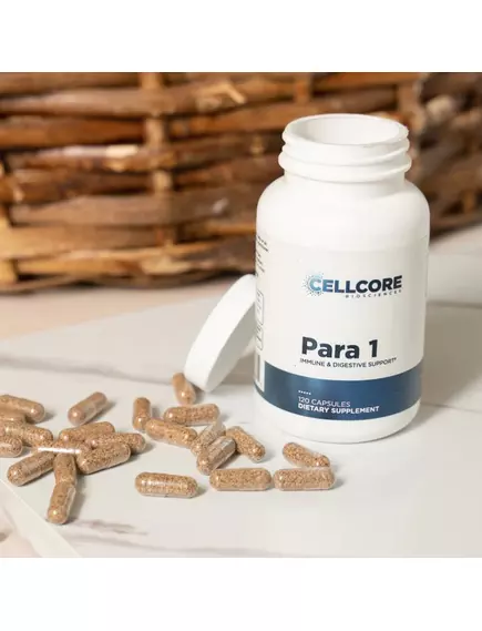 CellCore Para 1 /  Етап 1 Насіння мімози антипаразитарна дія 120 капсул, фото 6 від магазину біодобавок nutrido.shop