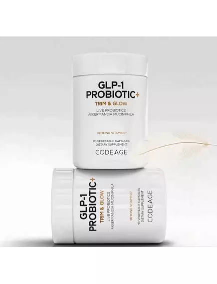 CodeAge GLP-1 Probiotic+ / Пробіотик GLP-1 Акермансія + Інулін 90 капсул, фото 4 від магазину біодобавок nutrido.shop
