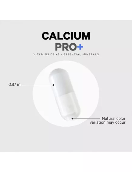 CodeAge Calcium Pro+ / Кальцій + вітаміни та мінерали 120 капсул, фото 3 від магазину біодобавок nutrido.shop