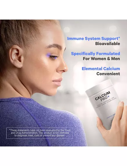 CodeAge Calcium Pro+ / Кальцій + вітаміни та мінерали 120 капсул, фото 6 від магазину біодобавок nutrido.shop