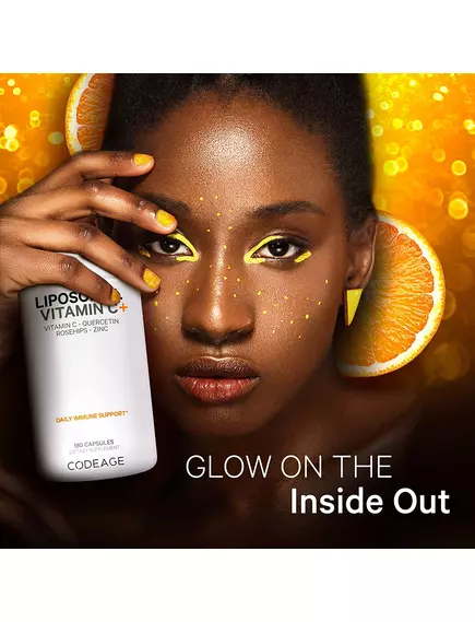 CODEAGE LIPOSOMAL VITAMIN C / ЛІПОСОМАЛЬНИЙ ВІТАМІН C + ЦИНК І БІОФЛАВОНОЇДИ 180 КАПСУЛ, фото 8 від магазину біодобавок nutrido.shop