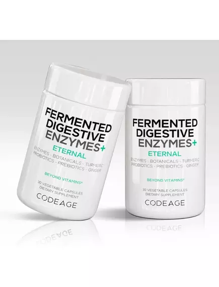 CodeAge Fermented Digestive Enzymes / Ферментовані травні ензими 30 капсул¶, фото 6 в магазине биодобавок nutrido.shop