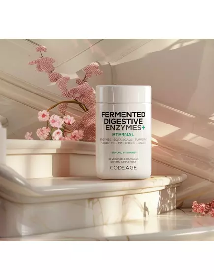 CodeAge Fermented Digestive Enzymes / Ферментовані травні ензими 30 капсул¶, фото 7 в магазине биодобавок nutrido.shop