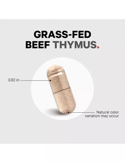 CodeAge Beef Thymus / Екстракт тимуса від яловичини трав'яного відгодовування 180 капсул, фото 3 від магазину біодобавок nutrido.shop