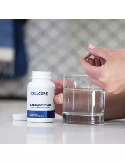 CellCore CardioImmune / КардіоІмун підтримка серцево-судинної системи організму 60 капсул, фото 6 в магазине биодобавок nutrido.shop