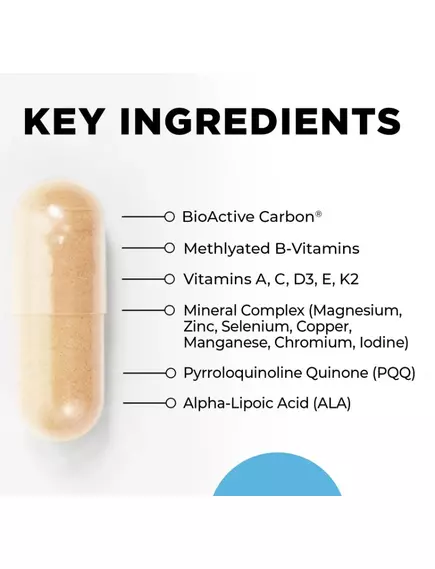 CellCore Core Nutrients / Базовий комплекс вітамінів і мінералів 60 капсул, фото 3 в магазине биодобавок nutrido.shop