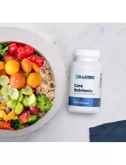 CellCore Core Nutrients / Базовий комплекс вітамінів і мінералів 60 капсул, фото 6 в магазине биодобавок nutrido.shop