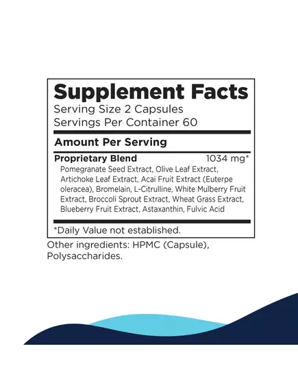 CellCore IFC Inflamma Control / Контроль воспаления и детокс 120 капсул, фото 2 в магазине биодобавок nutrido.shop