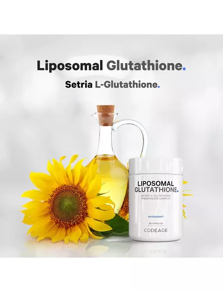 CODEAGE LIPOSOMAL GLUTATHIONE / ЛІПОСОМАЛЬНИЙ ГЛУТАТІОН 60 КАПСУЛ, фото 4 в магазині біодобавок nutrido.shop CODEAGE LIPOSOMAL GLUTATHIONE / ЛІПОСОМАЛЬНИЙ ГЛУТАТІОН 60 КАПСУЛ, фото 4 від магазину біодобавок nutrido.shop